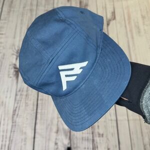 First Hand Climbing Navy Blue 5 Panel Hat Richardson Outdoor Adjustable Strap